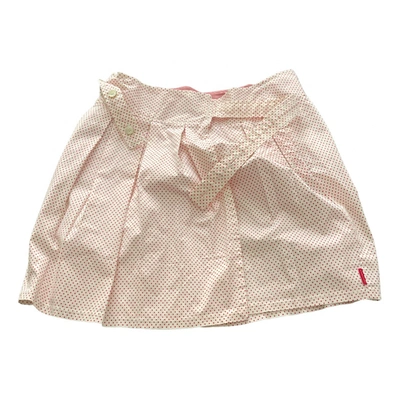 Pre-owned North Sails Mid-length Skirt In White