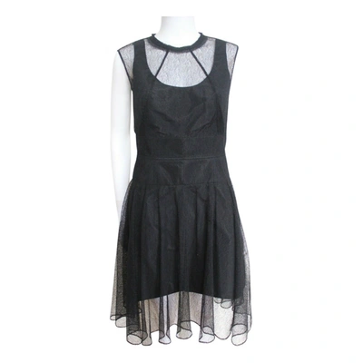 Pre-owned Carven Mid-length Dress In Black