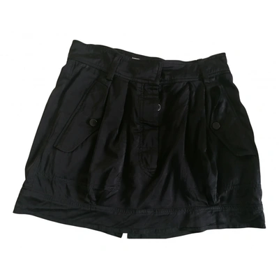 Pre-owned Dries Van Noten Mini Skirt In Black
