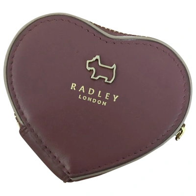 Pre-owned Radley London Leather Purse In Pink