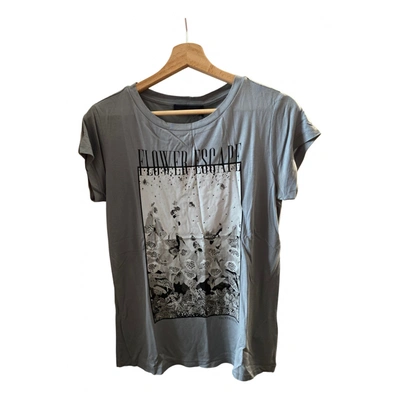 Pre-owned Trussardi T-shirt In Anthracite