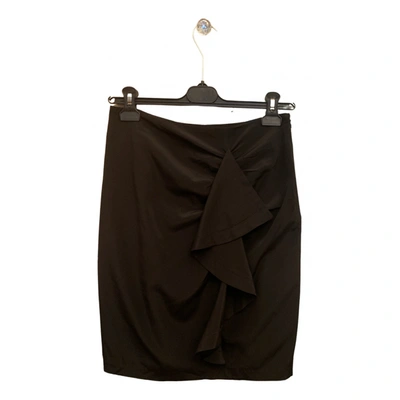 Pre-owned Essentiel Antwerp Mini Skirt In Black