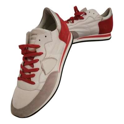 Pre-owned Philippe Model Low Trainers In White