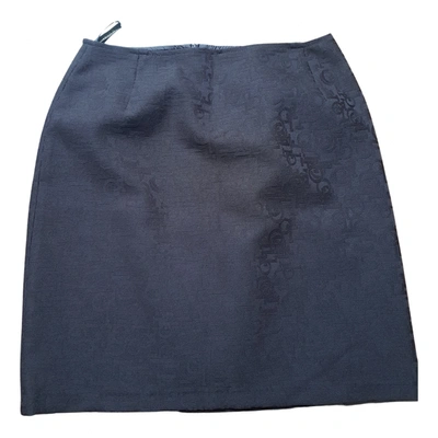 Pre-owned Roccobarocco Mid-length Skirt In Brown