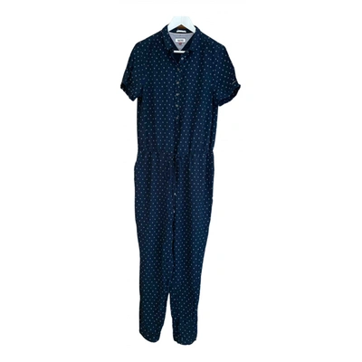 Pre-owned Tommy Hilfiger Jumpsuit In Blue