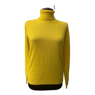 Pre-owned Max Mara Jumper In Yellow