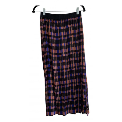 Pre-owned Stella Forest Maxi Skirt In Multicolour
