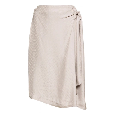 Pre-owned Birgitte Herskind Mid-length Skirt In Grey