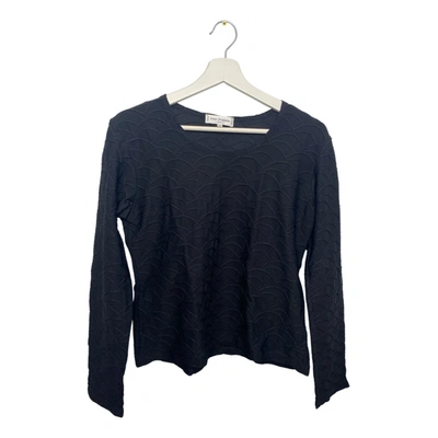 Pre-owned Anne Fontaine Blouse In Black