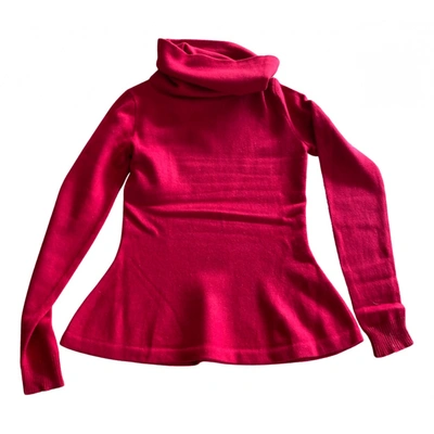 Pre-owned Ralph Lauren Cashmere Knitwear In Red