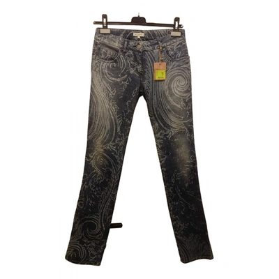 Pre-owned Etro Slim Jeans In Blue