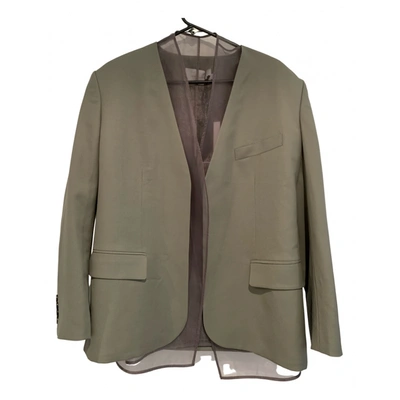 Pre-owned Low Classic Blazer In Green
