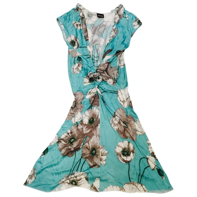 Pre-owned Coast Weber & Ahaus Mid-length Dress In Turquoise