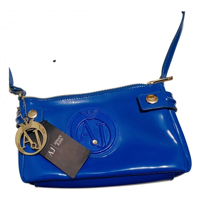 Pre-owned Armani Jeans Crossbody Bag In Blue