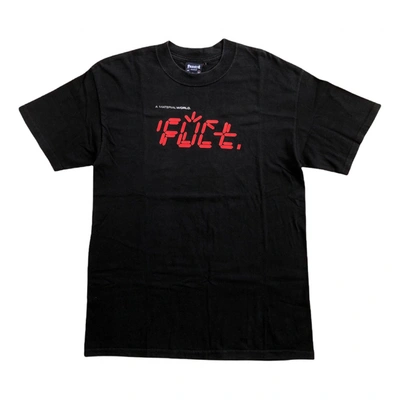 Pre-owned Fuct T-shirt In Black