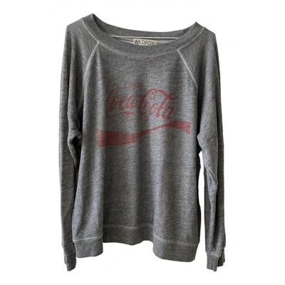 Pre-owned Wildfox Jersey Top In Grey