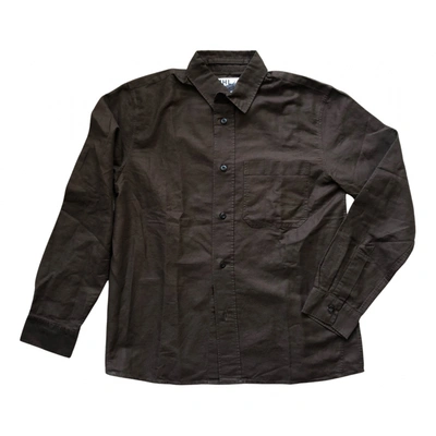 Pre-owned Margaret Howell Shirt In Brown