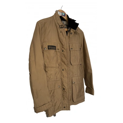 Pre-owned Belstaff Peacoat In Gold