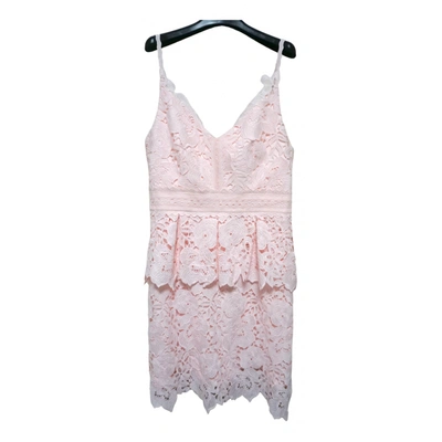 Pre-owned Ted Baker Mid-length Dress In Pink
