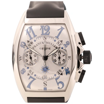 Pre-owned Franck Muller Mariner Watch In Silver
