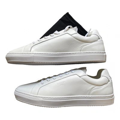 Pre-owned Mallet Leather Trainers In White