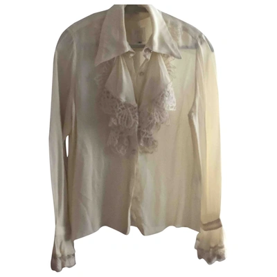 Pre-owned Anna Sui Blouse In Yellow