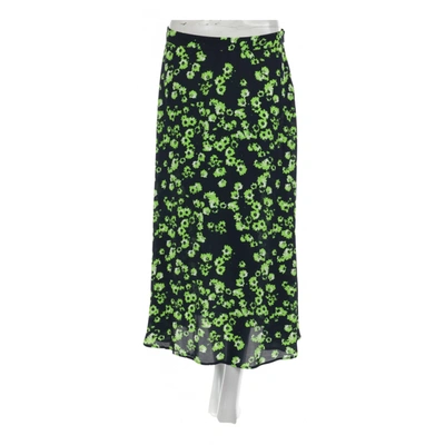Pre-owned Whistles Mid-length Skirt In Green