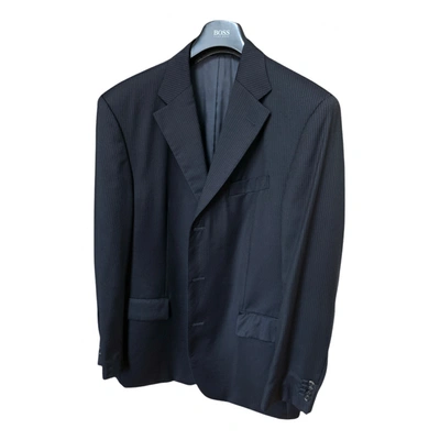 Pre-owned Windsor Wool Jacket In Anthracite