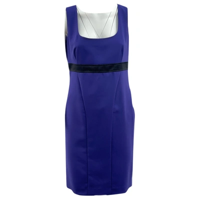 Pre-owned Moschino Love Mid-length Dress In Purple