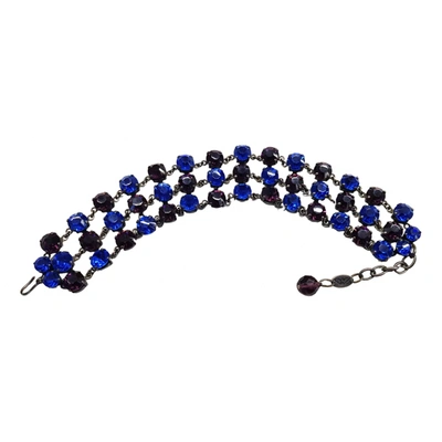 Pre-owned Emporio Armani Necklace In Blue
