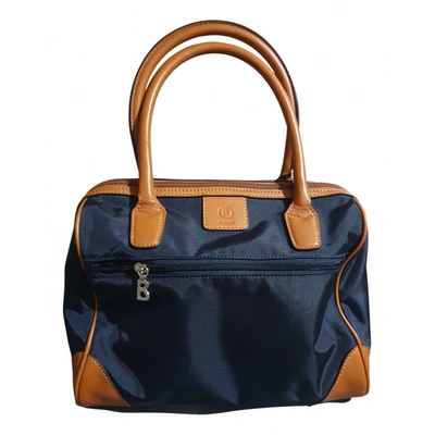 Pre-owned Bogner Cloth Handbag In Blue