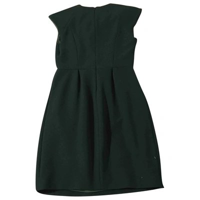 Pre-owned Massimo Dutti Mid-length Dress In Green