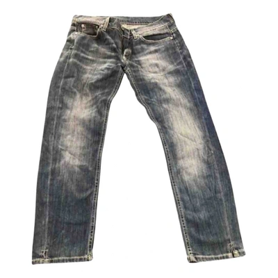 Pre-owned Dondup Short Jeans In Blue