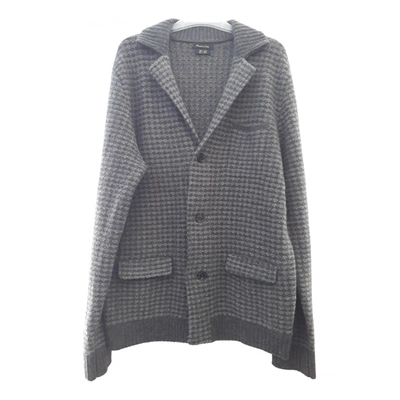 Pre-owned Massimo Dutti Wool Knitwear & Sweatshirt In Grey