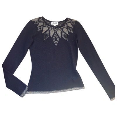Pre-owned Alice By Temperley Black Cotton Top
