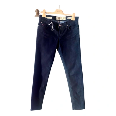 Pre-owned Jacob Cohen Slim Jeans In Blue
