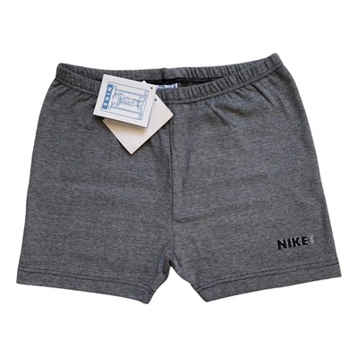 Pre-owned Nike Shorts In Grey