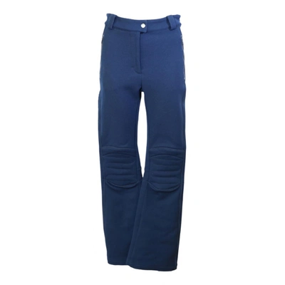 Pre-owned Dior Straight Pants In Navy