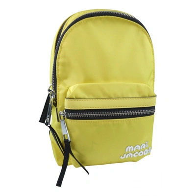 Pre-owned Marc Jacobs Backpack In Yellow