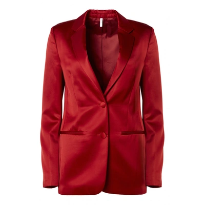 Pre-owned Helmut Lang Blazer In Red