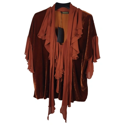 Pre-owned Plein Sud Blouse In Brown