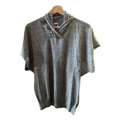 Pre-owned M Missoni T-shirt In Anthracite