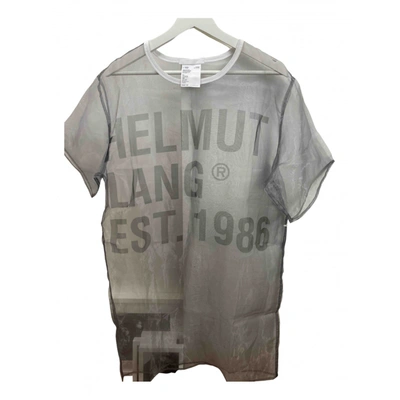 Pre-owned Helmut Lang T-shirt In Grey