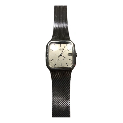 Pre-owned Mido Watch In Silver