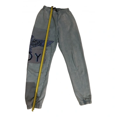 Pre-owned Boy London Trousers In Blue