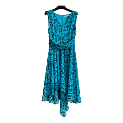 Pre-owned Rachel Roy Mid-length Dress In Turquoise