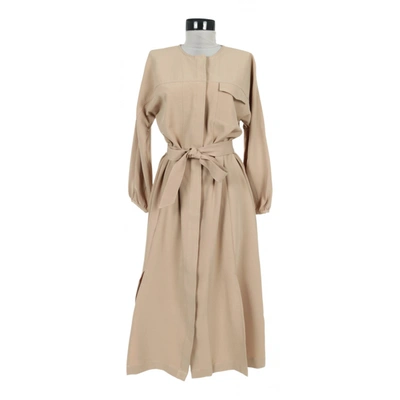 Pre-owned Edited Mid-length Dress In Beige
