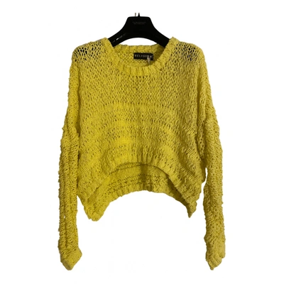 Pre-owned True Religion Jumper In Yellow