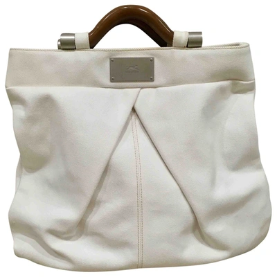 Pre-owned Bimba Y Lola Handbag In White