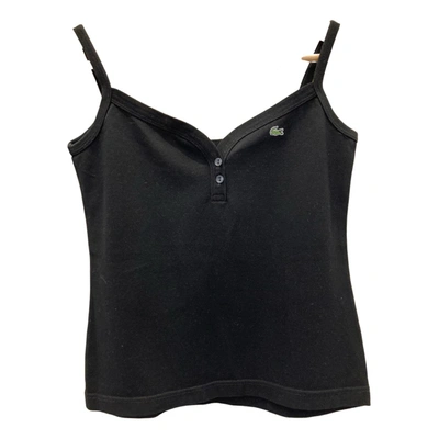 Pre-owned Lacoste Blouse In Black